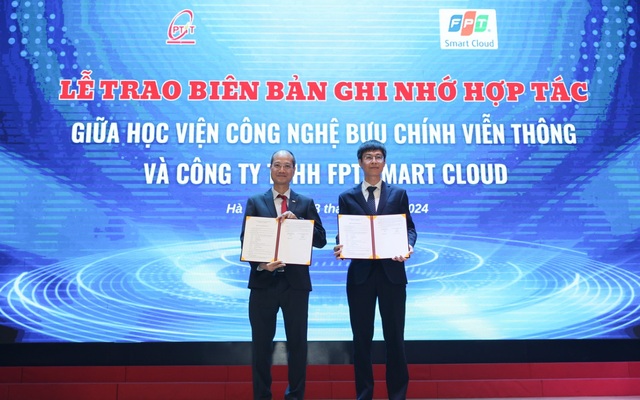 FPT Smart Cloud hợp tác PTIT đào tạo Trí tuệ nhân tạo chuẩn quốc tế